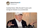 上首位美国人教皇公开批评特朗普和万斯pg
